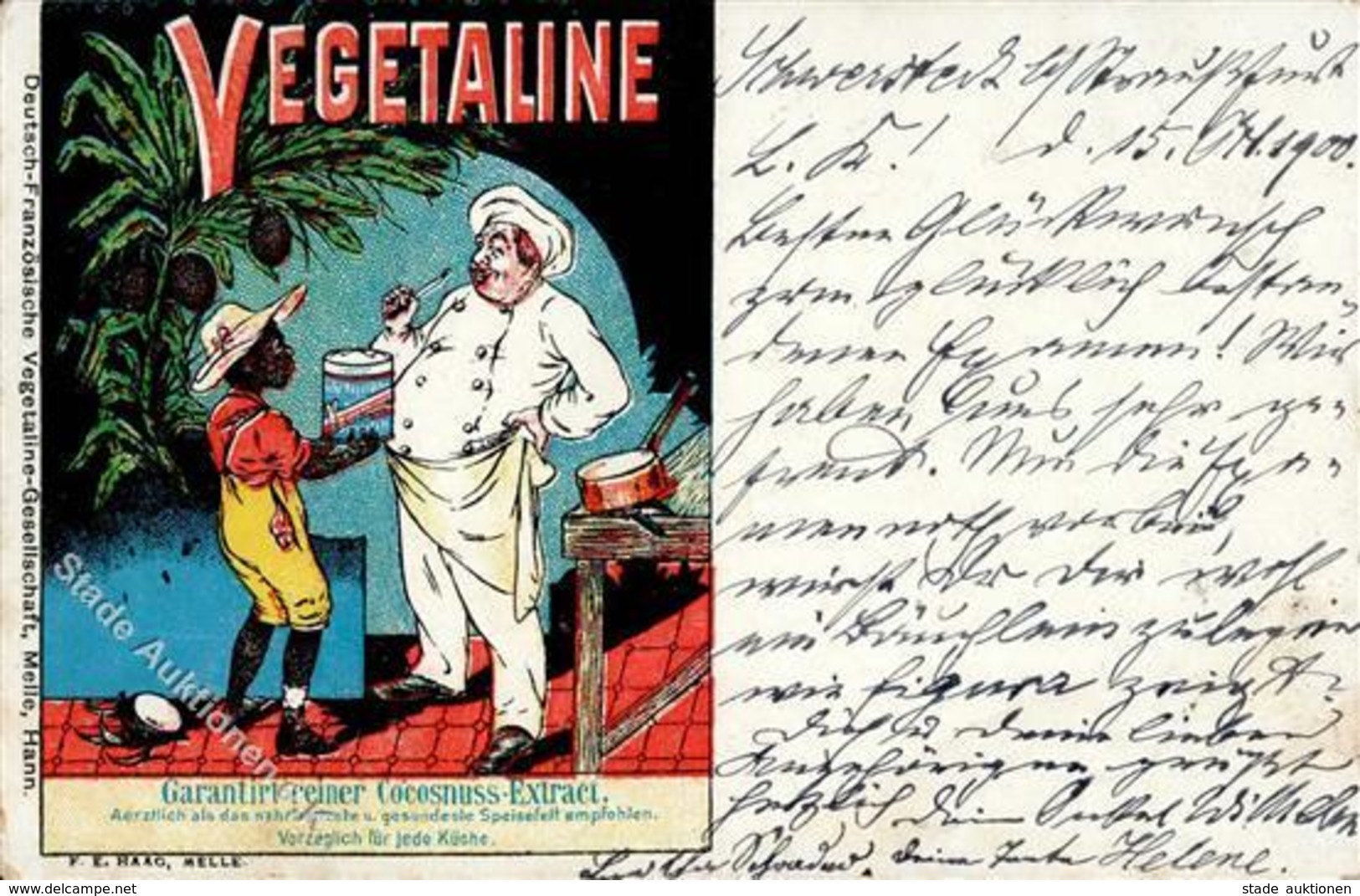 Lebensmittel Vegetaline Cocosnuss Extract 1900 I-II (fleckig) - Pubblicitari