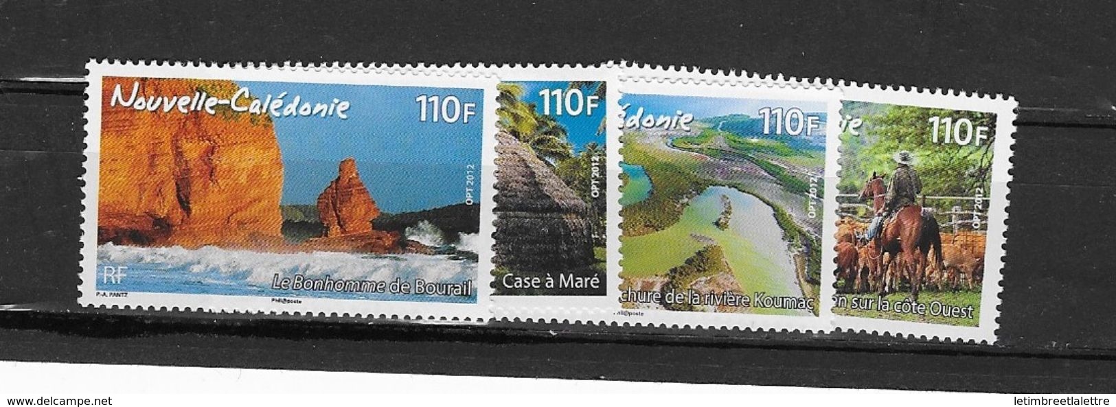 Nouvelle-Calédonie N°F 1154 à 1157** - Unused Stamps