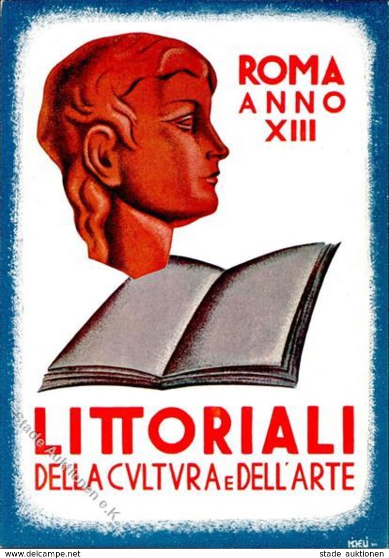 Ausstellung Roma (00100) Italien Littoriali Della Cultura E Dell'Arte Künstlerkarte I-II Expo - Esposizioni