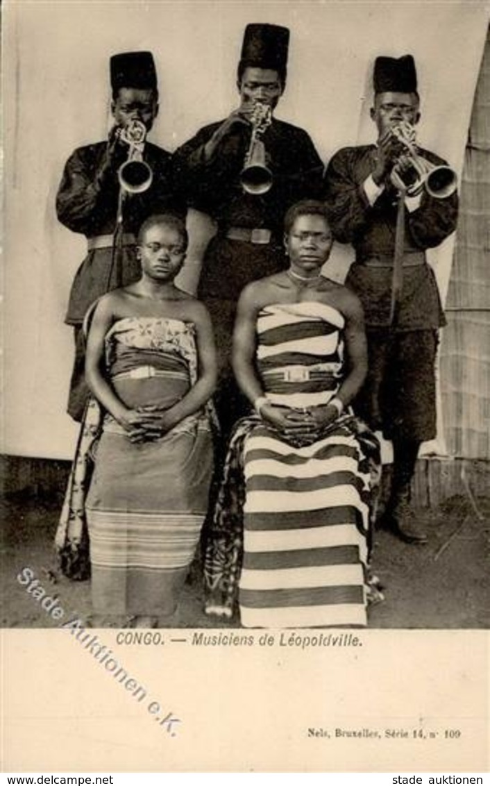 Musikgruppe Congo Musuciens De Leopoldville I-II - Musica E Musicisti