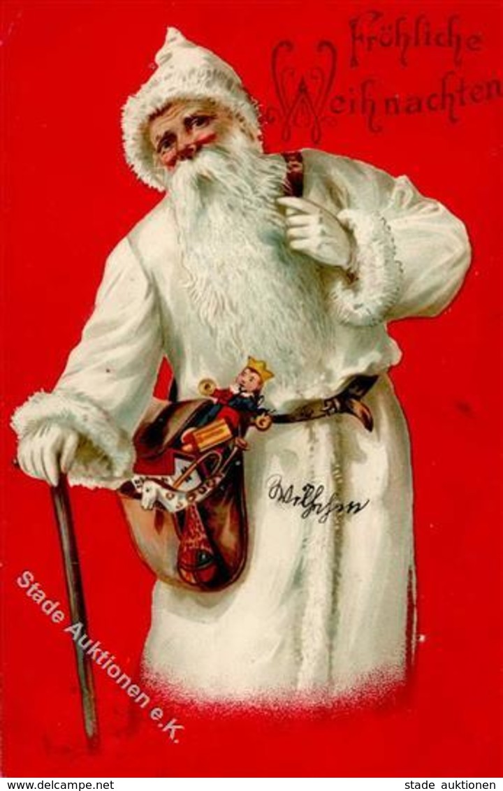 Weihnachtsmann Spielzeug  Prägedruck 1905 I-II Pere Noel Jouet - Santa Claus