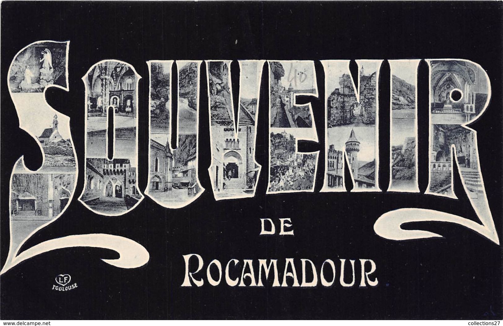 46-ROCAMADOUR- SOUVENIR MULTIVUES - Rocamadour