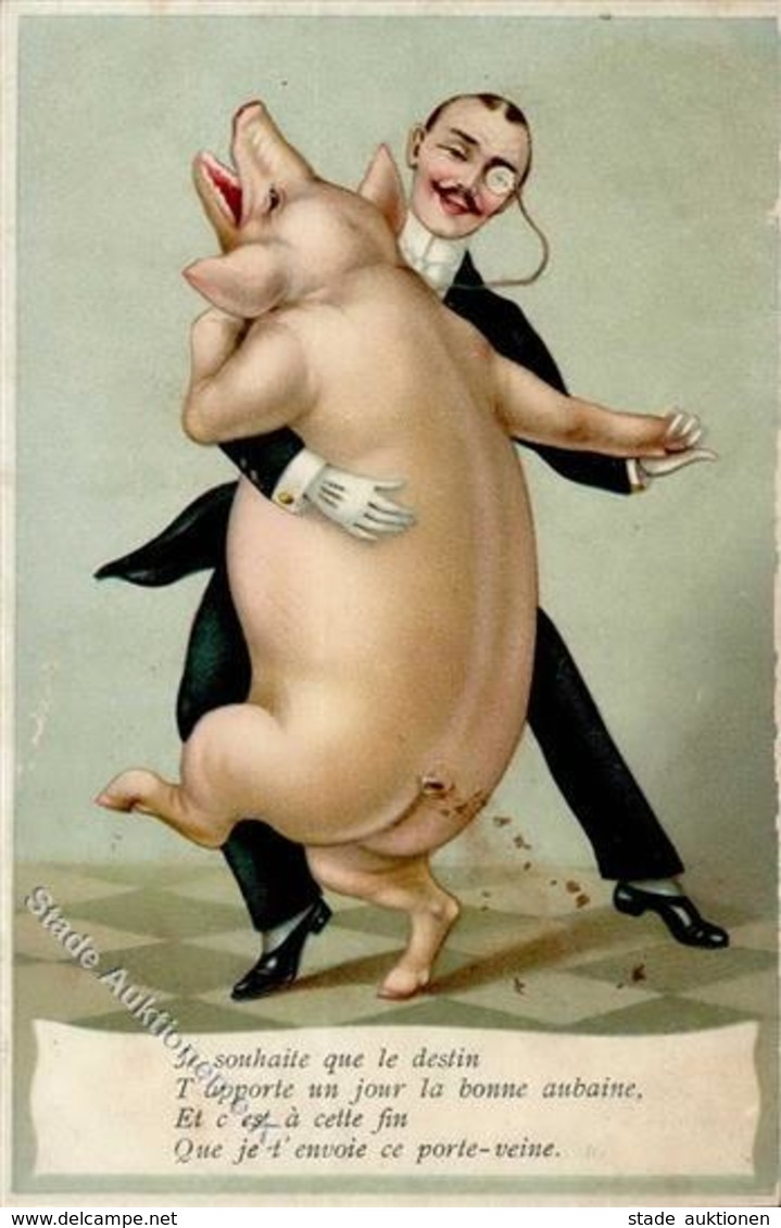 Schwein Humor 1905 I-II Cochon - Altri & Non Classificati