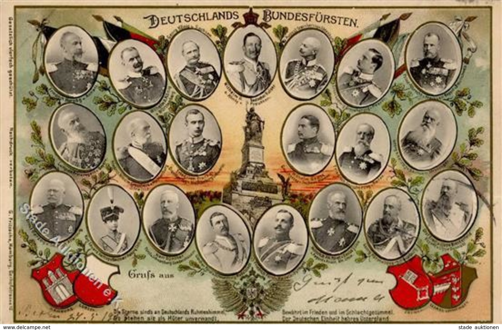 Adel Deutschlands Bundesfürsten 1903 I-II - Storia