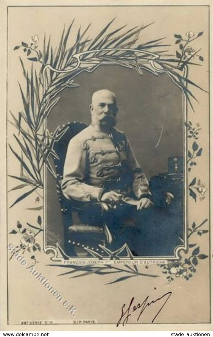 Kaiser Franz Josef I. Foto AK 1902 I-II - Storia