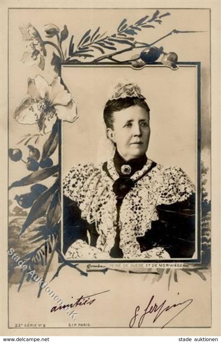 Adel Schweden Sophia Königin Von Schweden Und Norwegen  Foto AK 1901 I-II - Storia