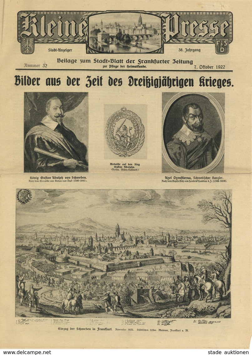 Buch Politik Kleine Presse Beilage Zum Stadt-Blatt Der Frankfurter Zeitung 1922 II Journal - Eventi