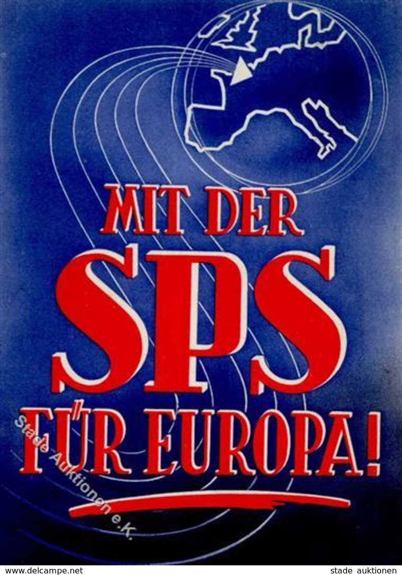 Politik Saarbrücken (6600) Mit Der SPS Für Europa I-II - Eventos