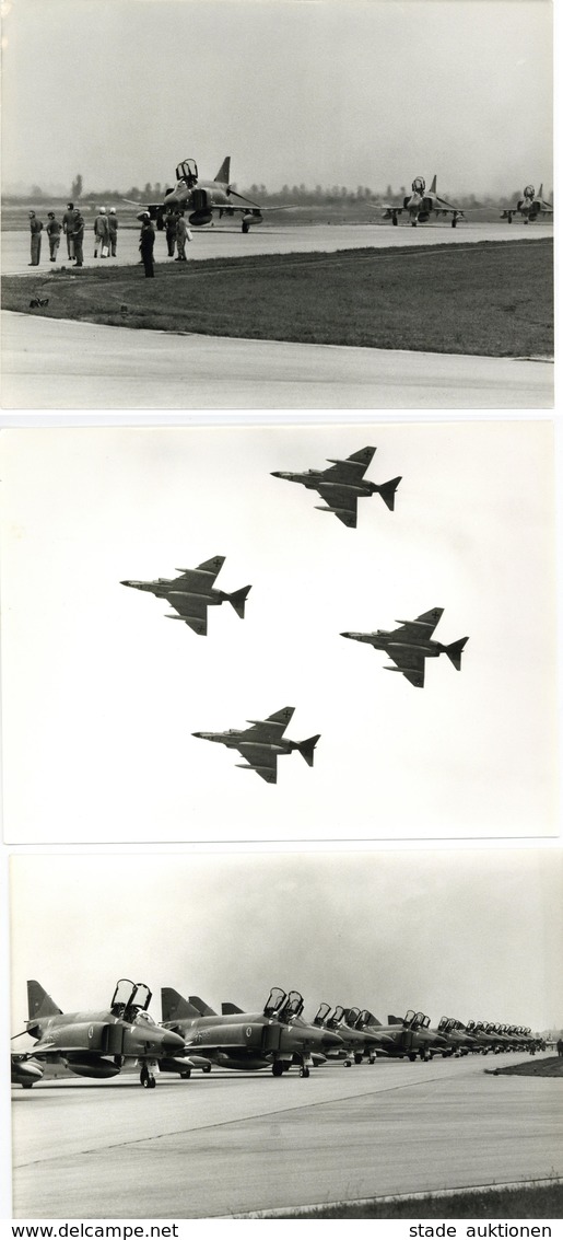 Militär Bundeswehr Meist Luftwaffe Lot Mit 24 Fotos Div. Formate I-II - Altri & Non Classificati
