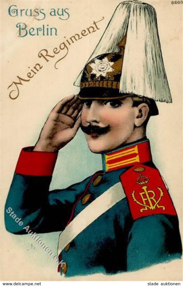 Regiment Berlin (1000) 1. Garde Dragoner Regt. 1914 I-II - Reggimenti