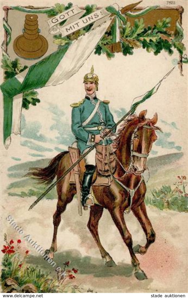 Regiment Borna (O7200) Königl. Sächs. Karabiner Regt.     1906 I-II - Reggimenti