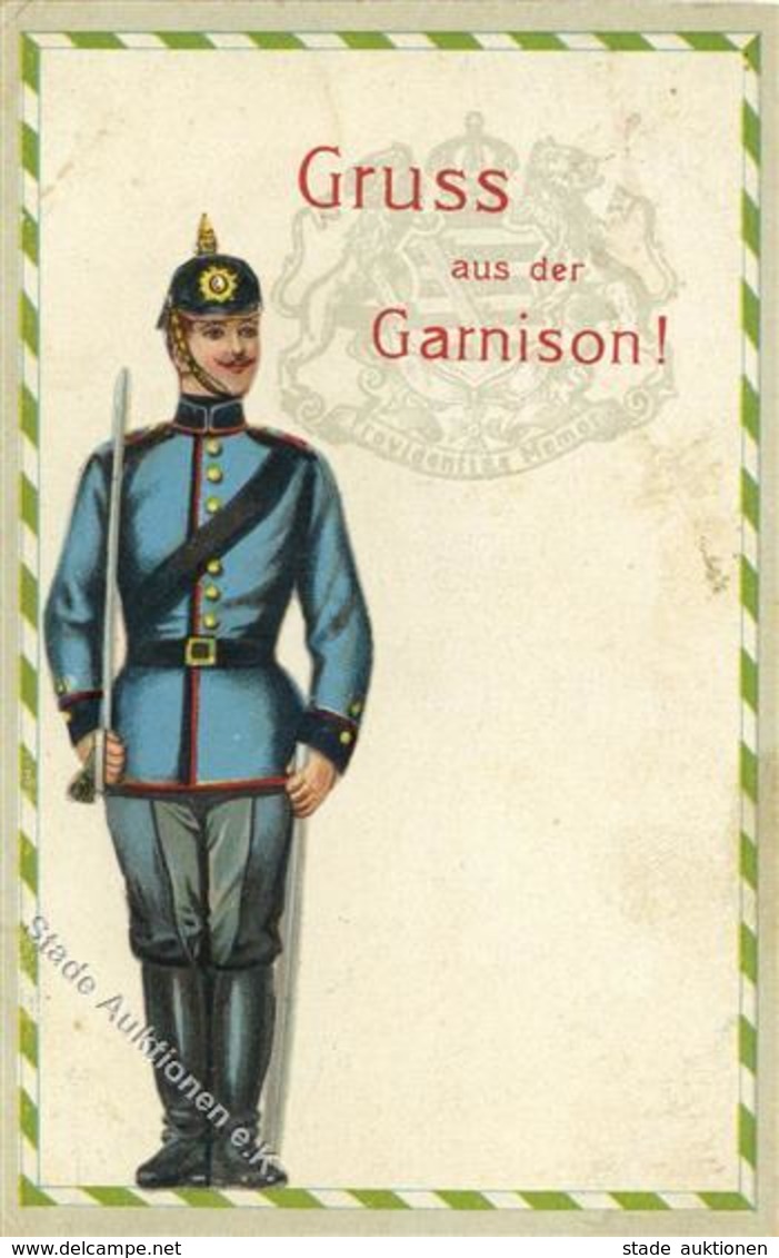 Regiment Leipzig (O7000) Garnison 1909 I-II - Reggimenti