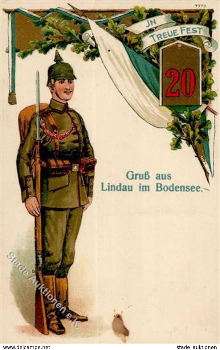 Regiment Lindau (8990) Nr. 20 Ersatz Batl. Inf. Regt. 1918 I-II - Reggimenti