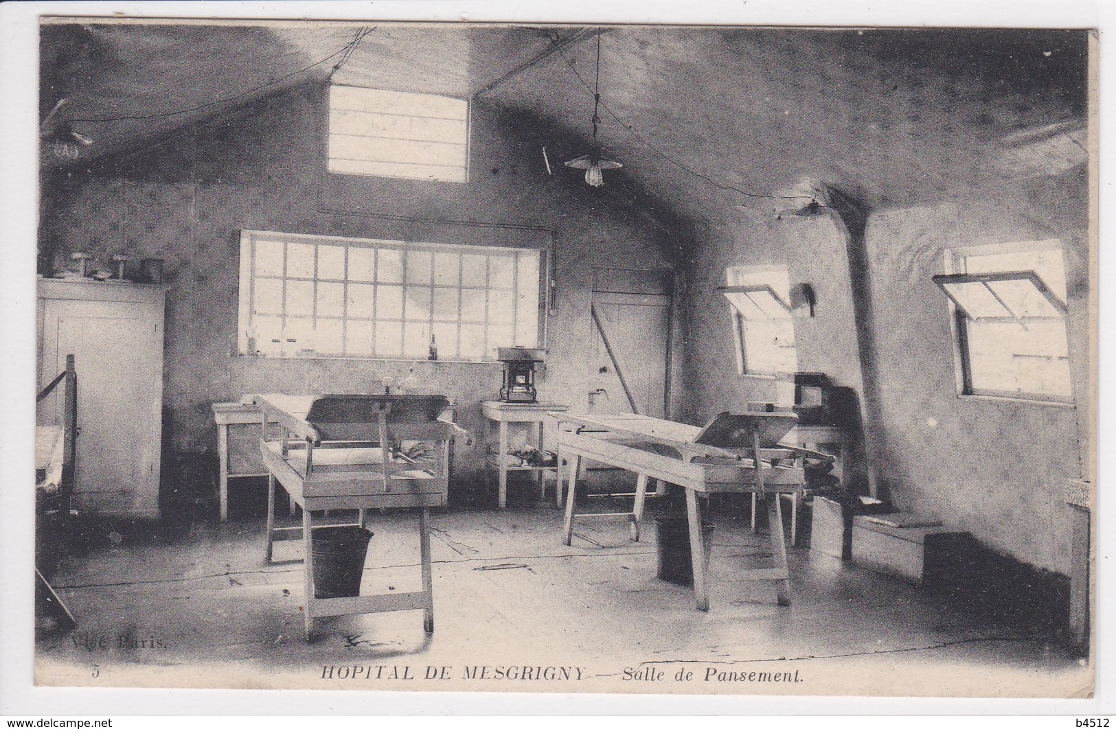 10 MESCRIGNY Hôpital Salle De Pansement - Other & Unclassified