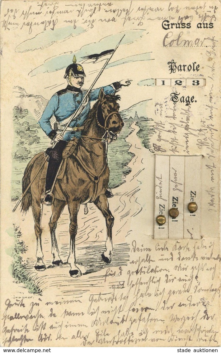 Regiment Mechanik Zieh-Karte I-II - Regimente