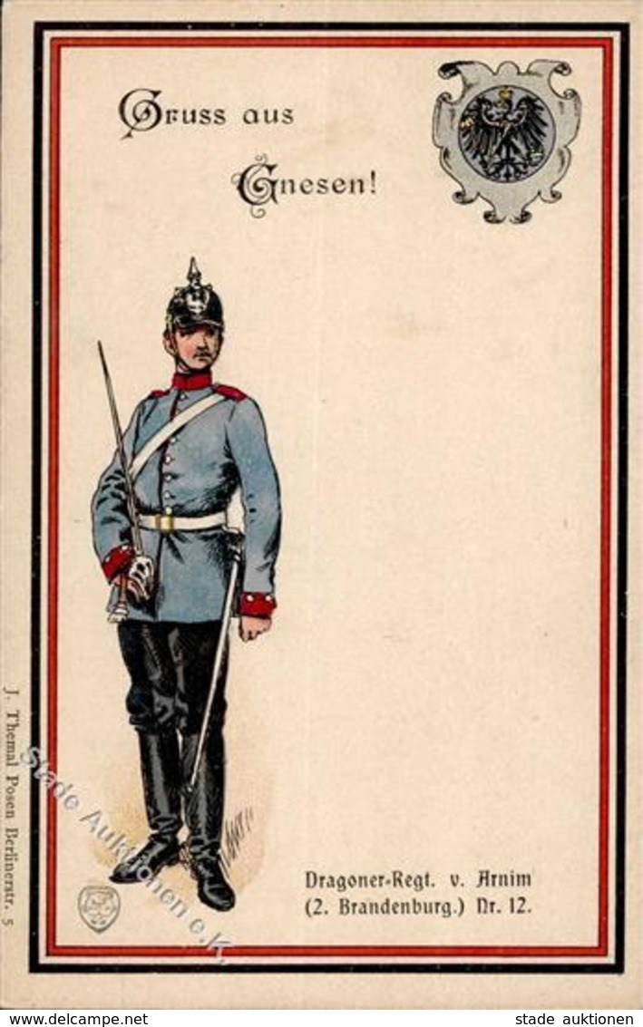 Regiment Nr. 12 Dragoner Regt. V. Arnim 2. Brandenburg. I-II - Reggimenti