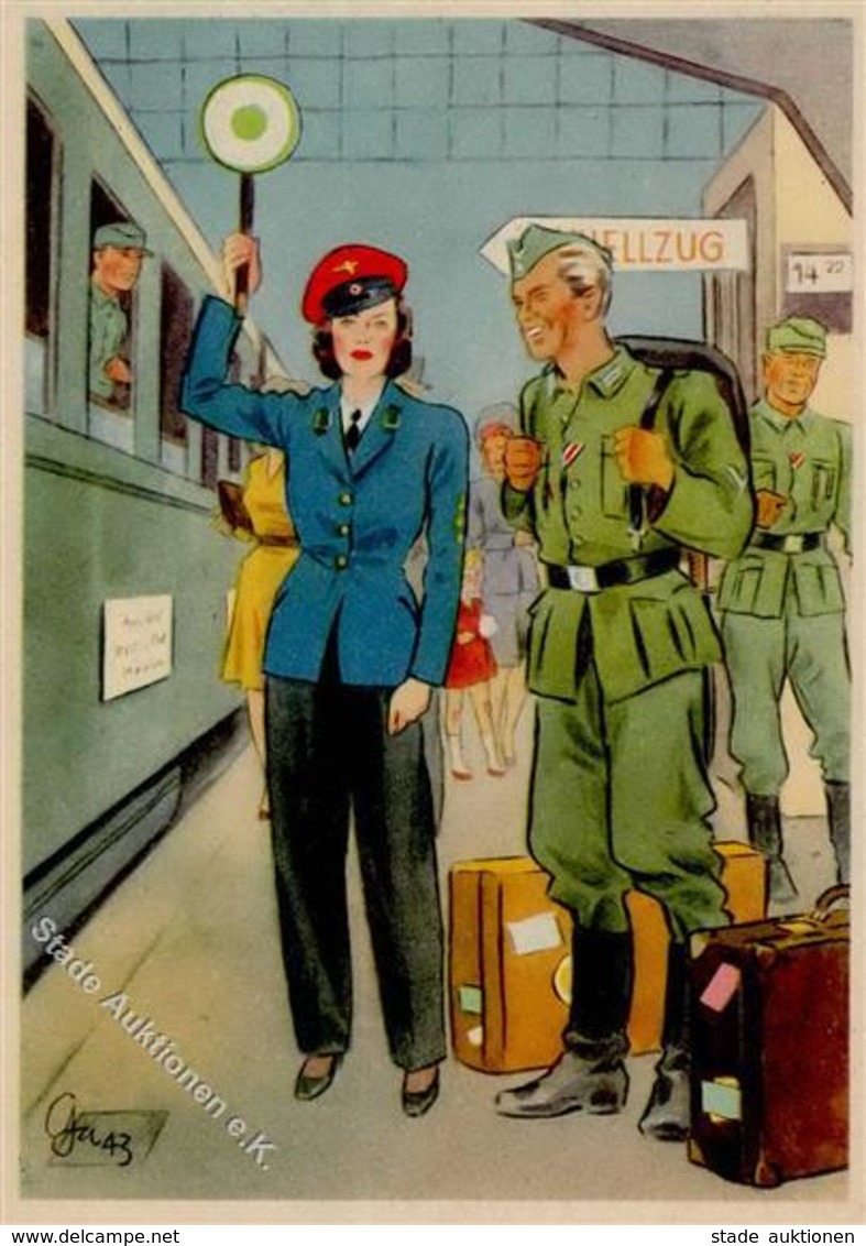 Propaganda WK II - FRAUEN SCHAFFEN FÜR EUCH Nr. 651 - Die AUFSICHTSBEAMTIN I - Guerra 1939-45