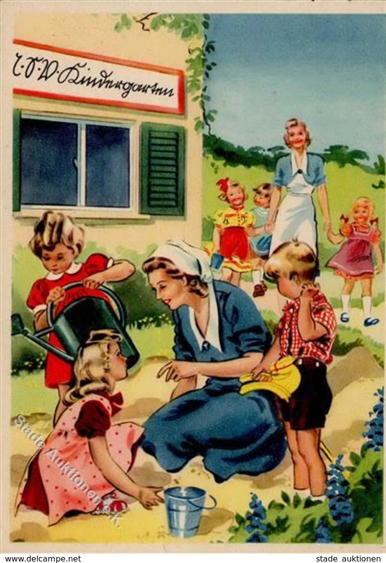 Propaganda WK II - FRAUEN SCHAFFEN FÜR EUCH Nr. 655 - Die NSV-Kindergärtnerin I - Guerra 1939-45