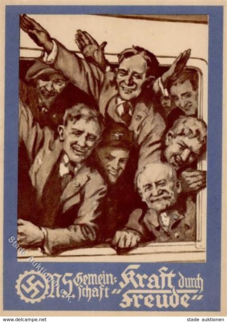 Propaganda WK II - N.S.Gemeinschaft KRAFT Durch FREUDE I-II - Guerra 1939-45