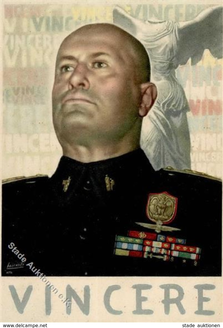 Mussolini Propaganda WK II - VINCERE I - Guerra 1939-45