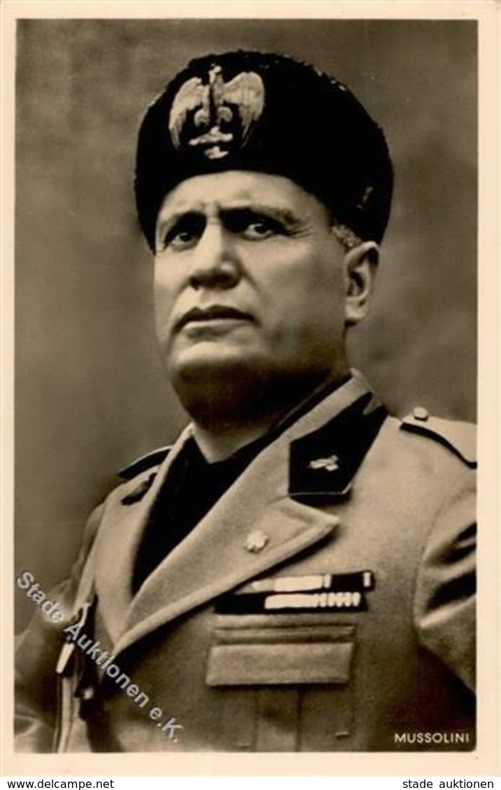 Mussolini WK II PH 1109 Foto AK I-II - Weltkrieg 1939-45