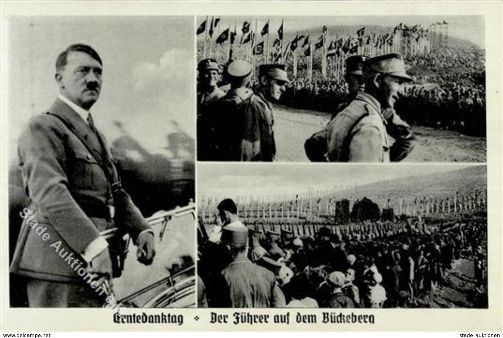 Hitler Bückeberg (3063) Erntedanktag WK II  I-II - Guerra 1939-45