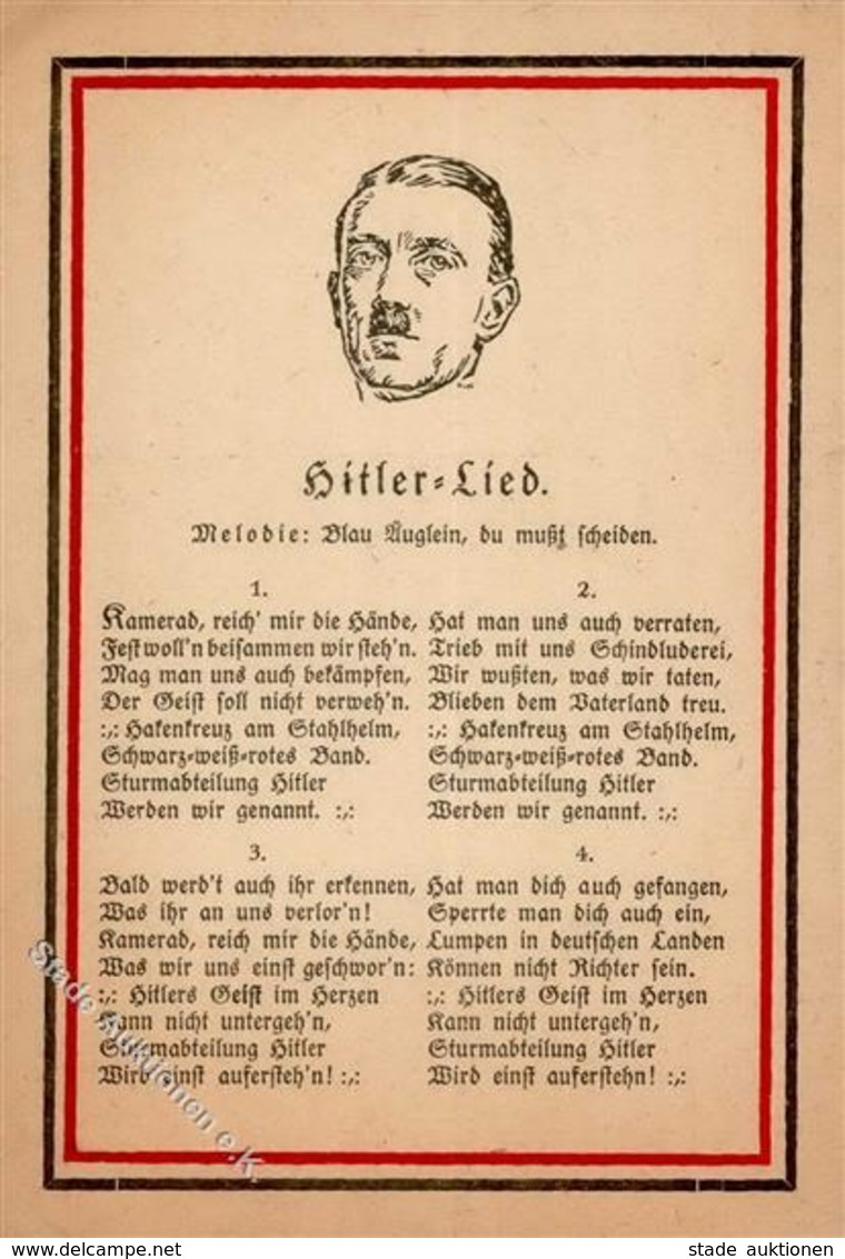 Hitler Hitler Lied I-II (Stauchung) - Guerra 1939-45