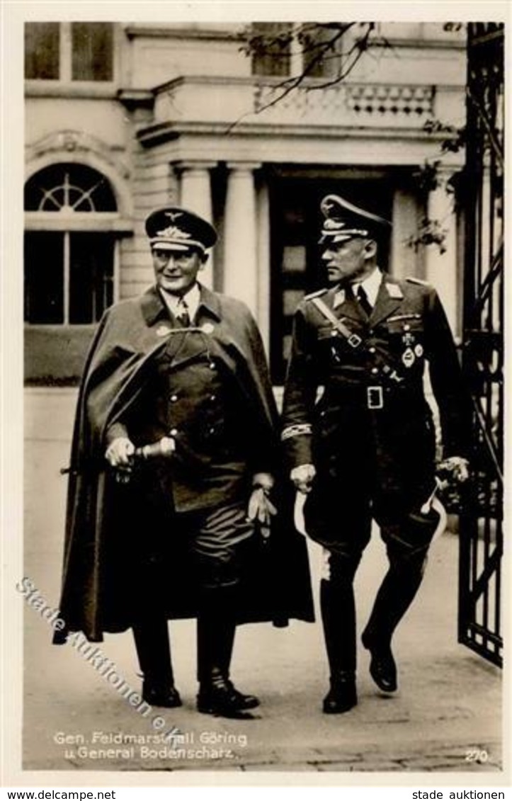 GÖRING WK II - Geberalfeldmarschall Göring + General BODENSCHATZ S-o I - Guerra 1939-45