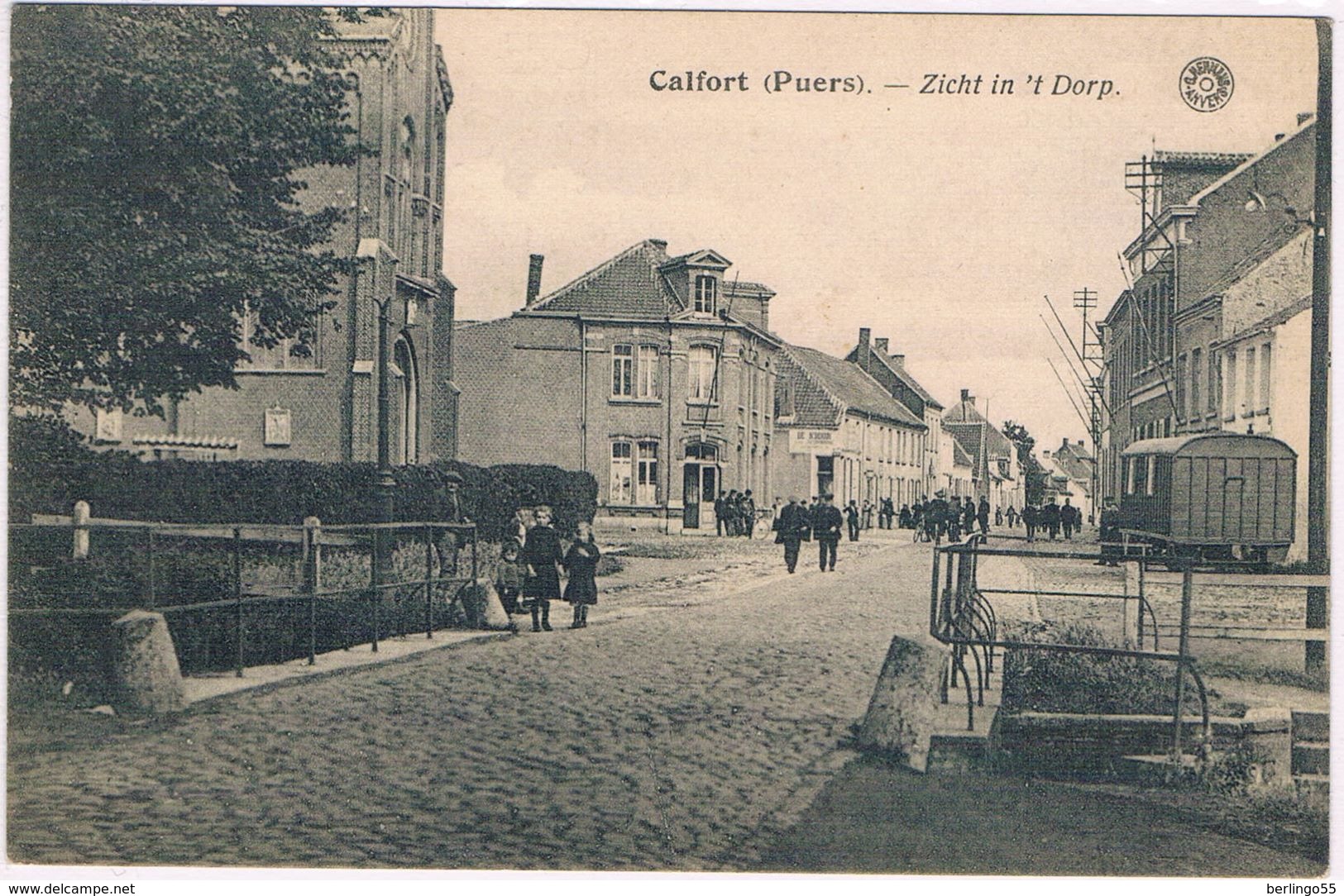 Calfort (Puurs) - Zicht In 't Dorp 1921 (Geanimeerd) - Puurs