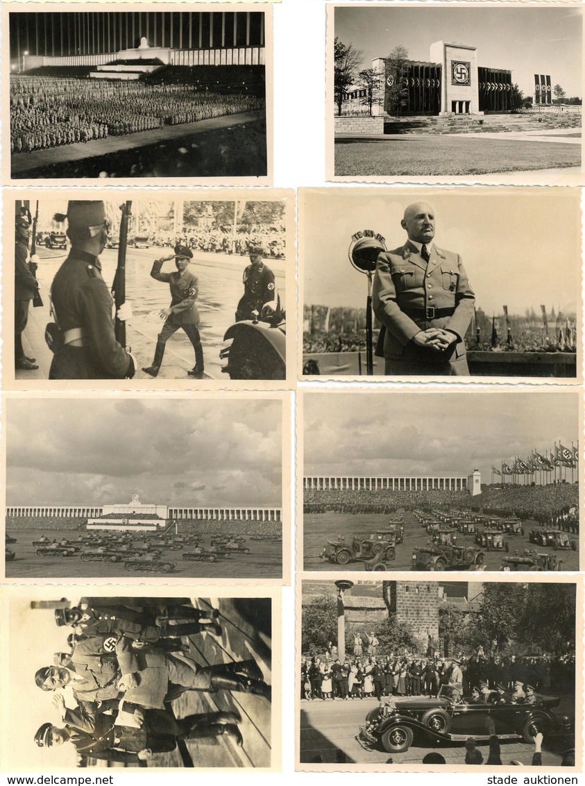 Reichsparteitag Nürnberg (8500) Lot Mit 15 Fotos 9,5 Bzw. 8,5 X 6,5 Cm I-II - Weltkrieg 1939-45