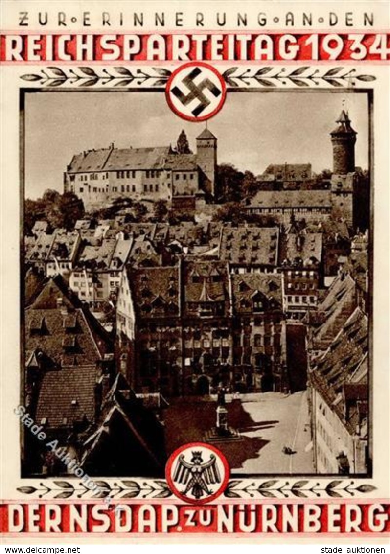 Reichsparteitag Nürnberg (8500) WK II 1934  I-II - Weltkrieg 1939-45