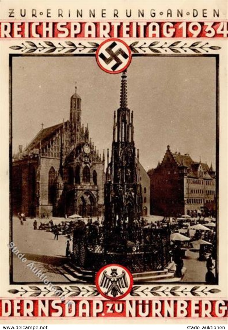 Reichsparteitag Nürnberg (8500) WK II 1934 I-II - Guerra 1939-45