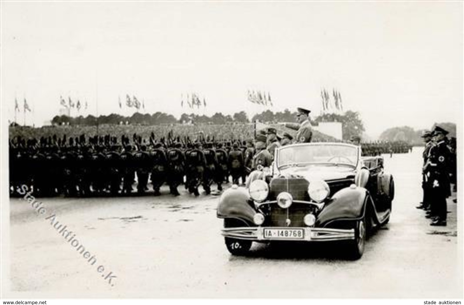 Reichsparteitag Nürnberg (8500) WK II Hitler RAD  Foto AK I-II - Guerra 1939-45