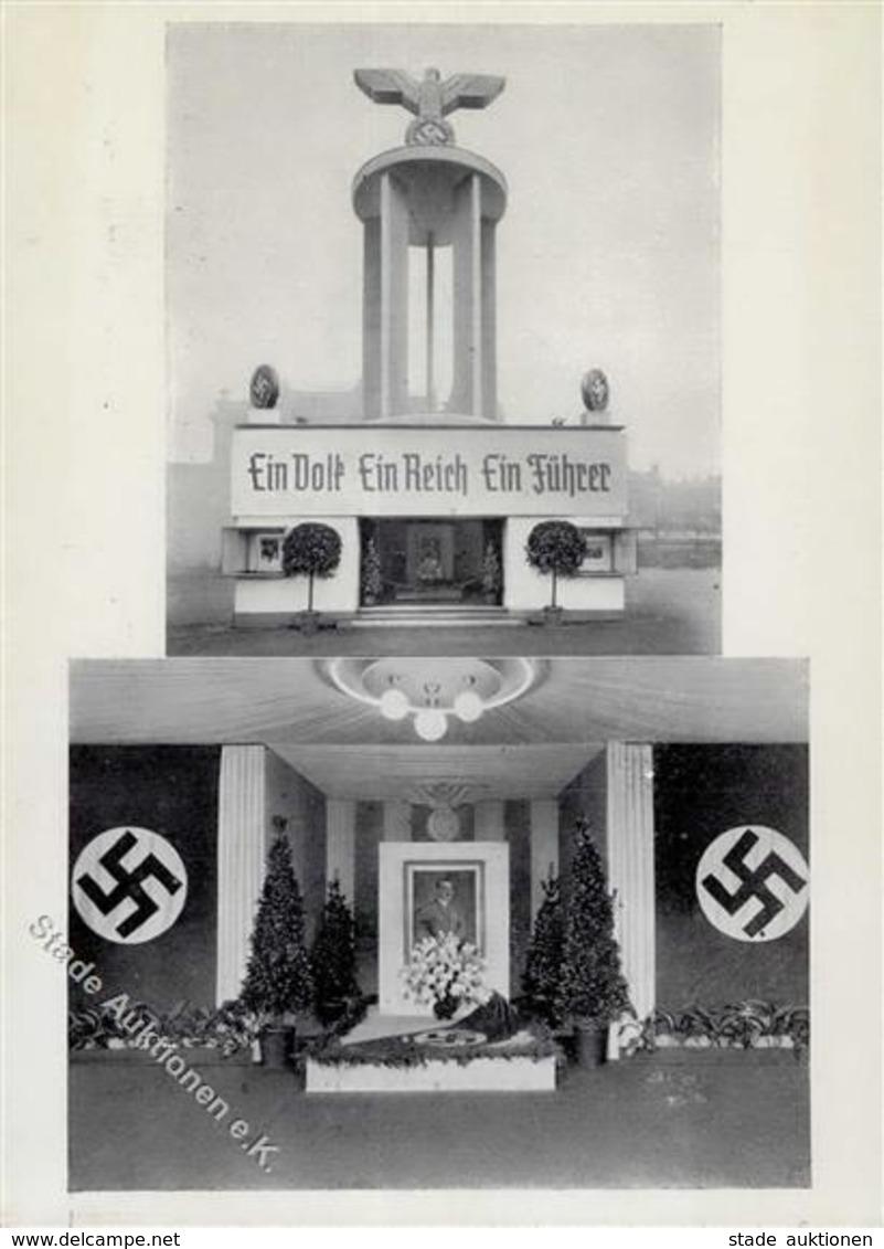 LEIPZIG WK II - Wahl-Pavillon 10.April 1938 Der Österreicher I - Guerra 1939-45