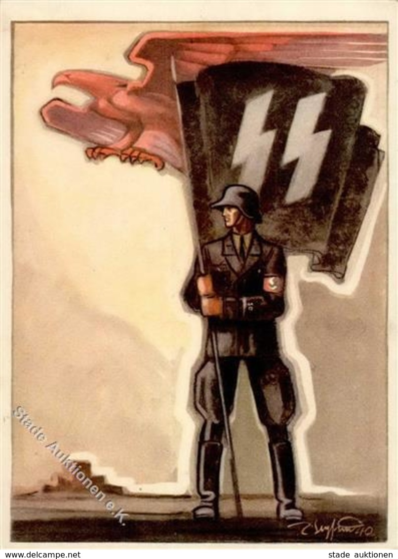 SS WK II - TAG Der DEUTSCHEN POLIZEI 1941 - SS I-II - Guerra 1939-45