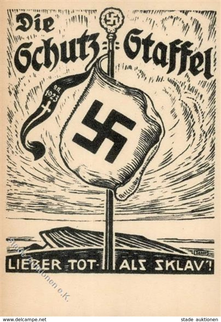 SS WK II Die Schutz Staffel Lieber Tot Als Sklav I-II - Guerra 1939-45