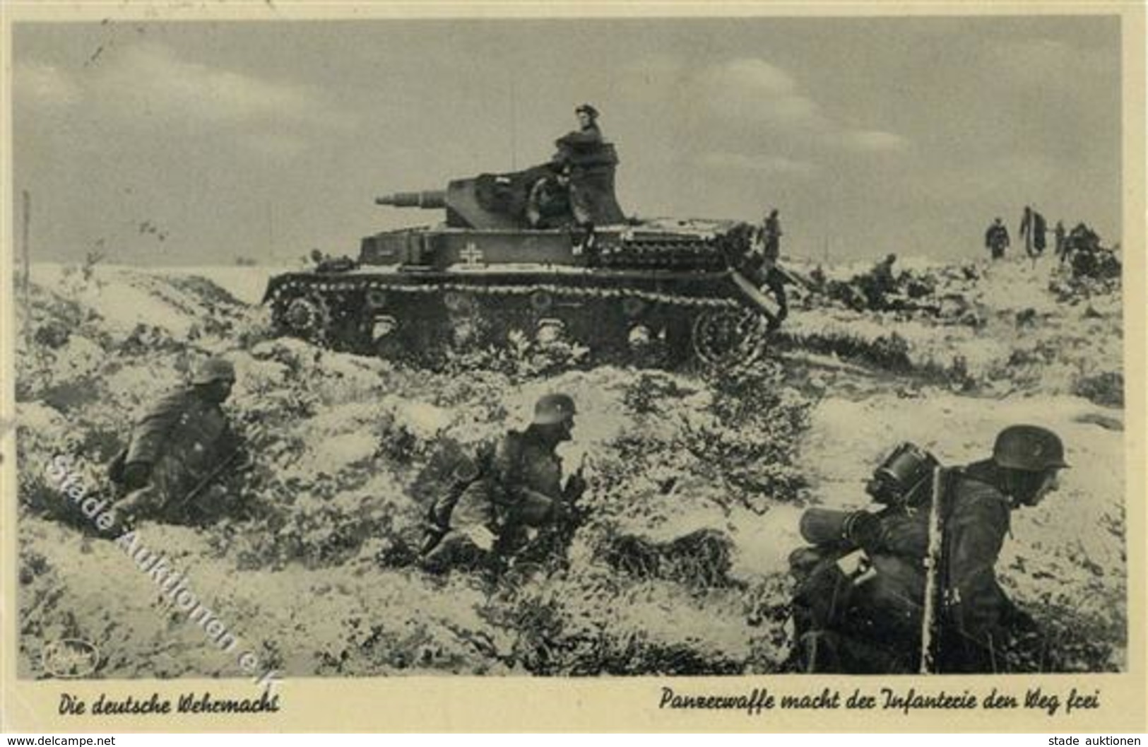 MILITÄR WK II - PANZER  - Panzerwaffe Macht Der Infanterie Den Weg Frei I-II - Guerra 1939-45