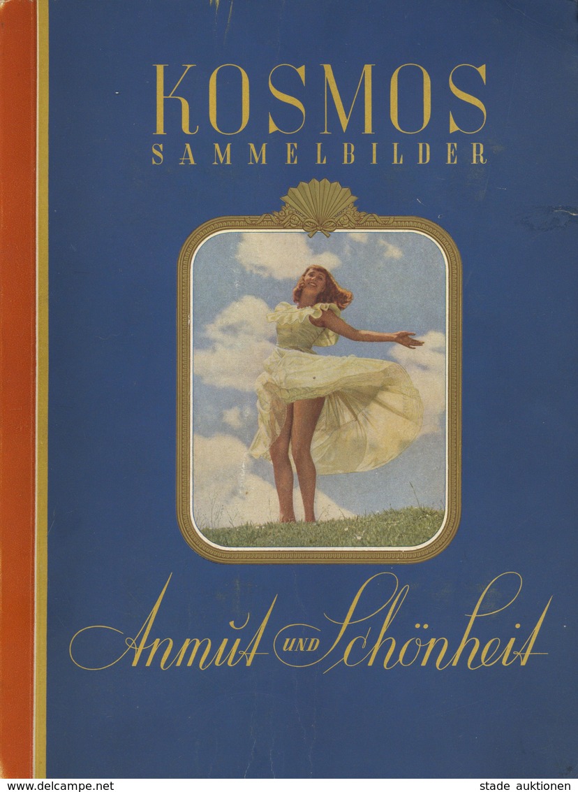 Sammelbild-Album Anmut Und Schönheit Kosmos Bilderzentrale Kompl. Mit Schutzkarton II - Guerra 1939-45
