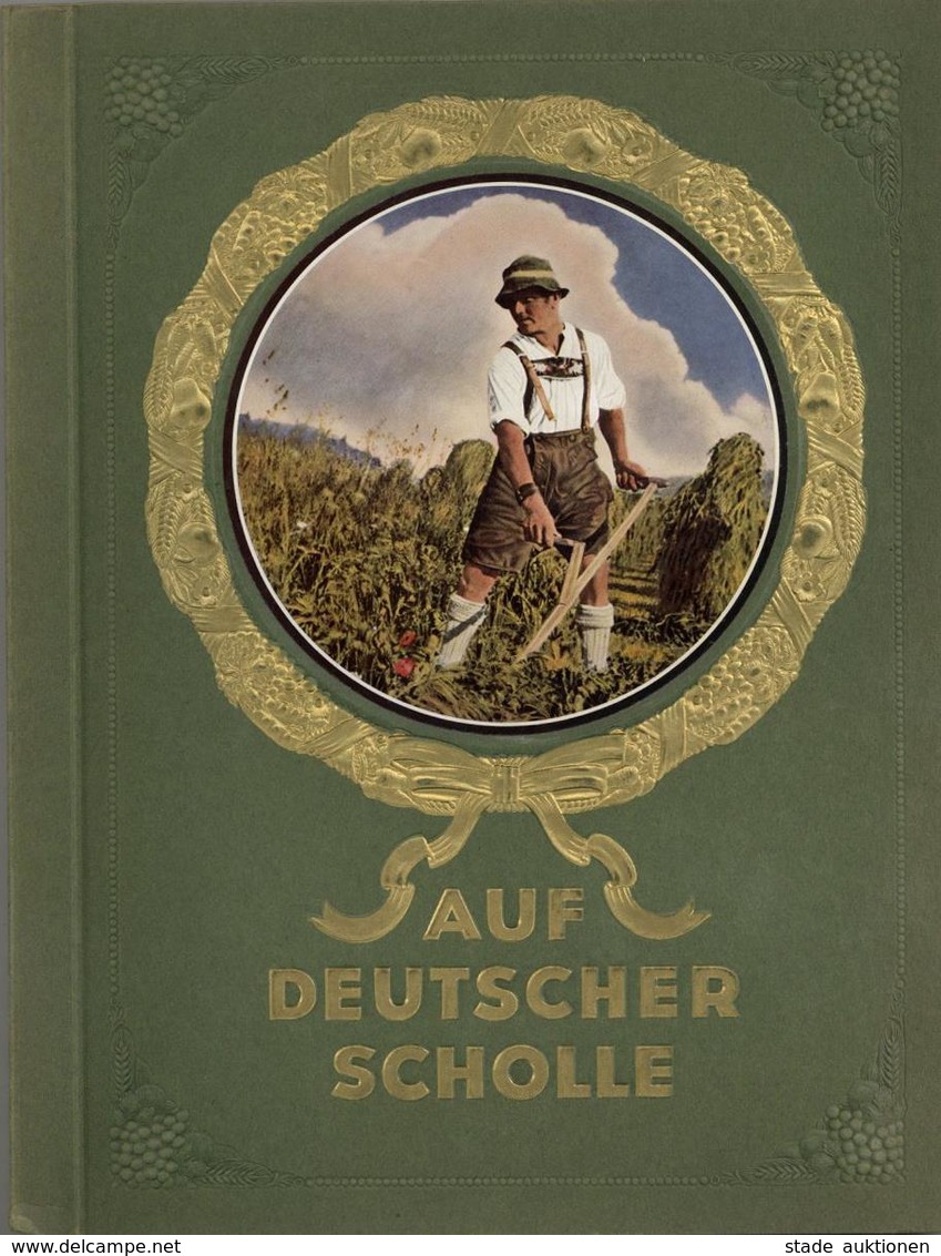 Sammelbild-Album Auf Deutscher Scholle Hans Von Der Nordmark 1935 Kompl. II - Weltkrieg 1939-45