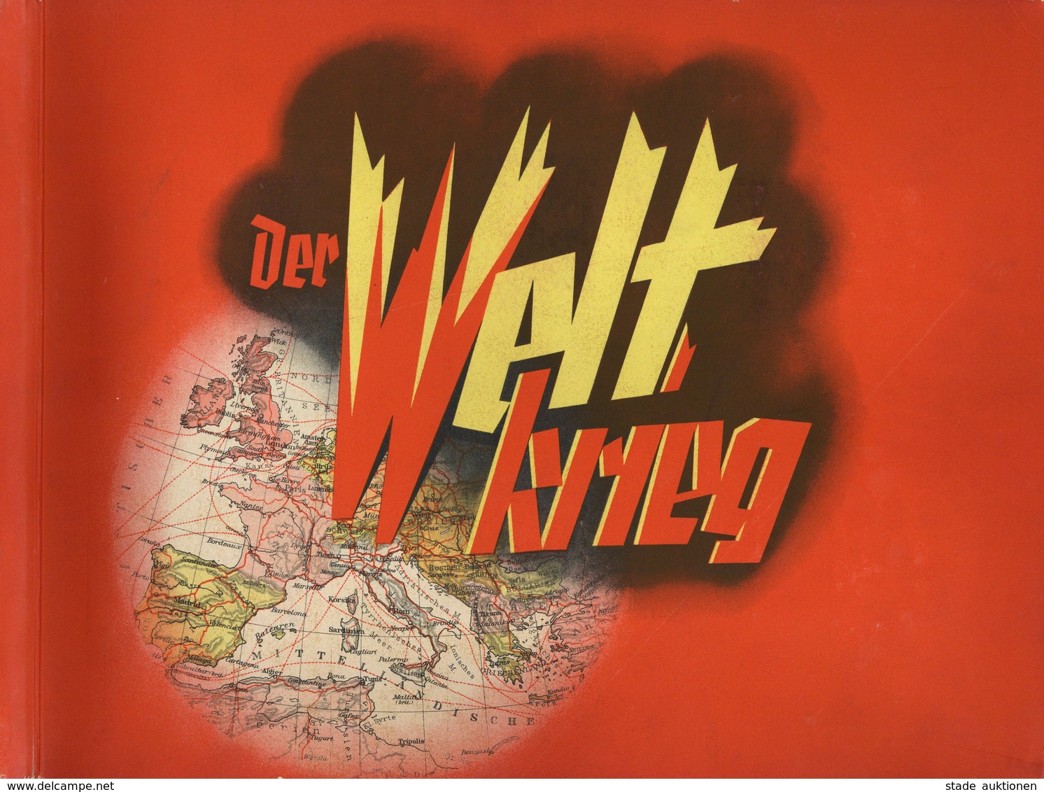 Sammelbild-Album Der Weltkrieg Zigaretten Bilderdienst Dresden Kompl. II - Weltkrieg 1939-45