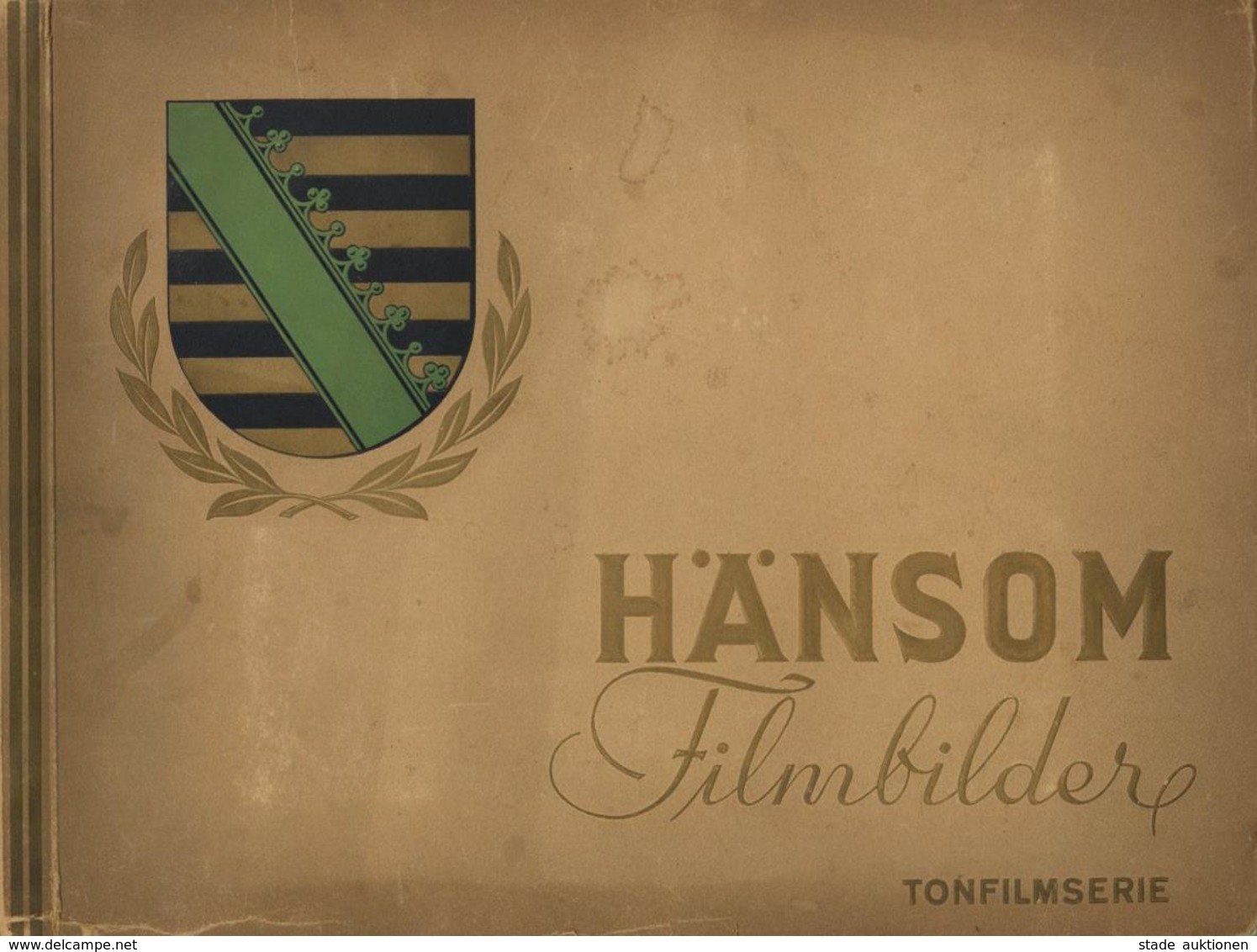 Sammelbild-Album Filmbilder Tonfilmserie Hänsom II (Einband Fleckig, Einrisse) - Guerra 1939-45