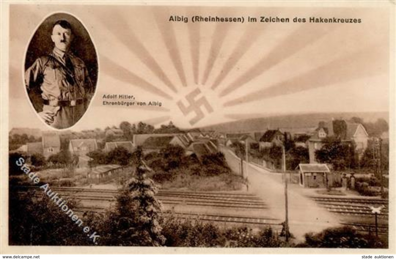 Aufgehende Sonne WK II - ALBIG,Rhh. Im Zeichen Des Hakenkreuzes I - Weltkrieg 1939-45