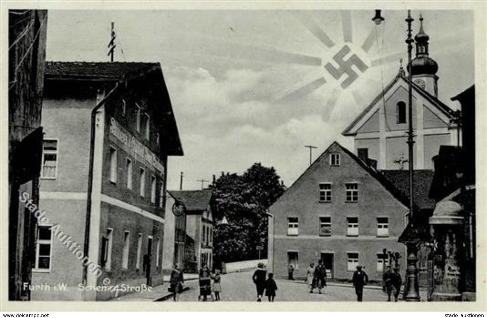 Aufgehende Sonne WK II - FURTH Im Wald - Schemmstrasse I - Weltkrieg 1939-45