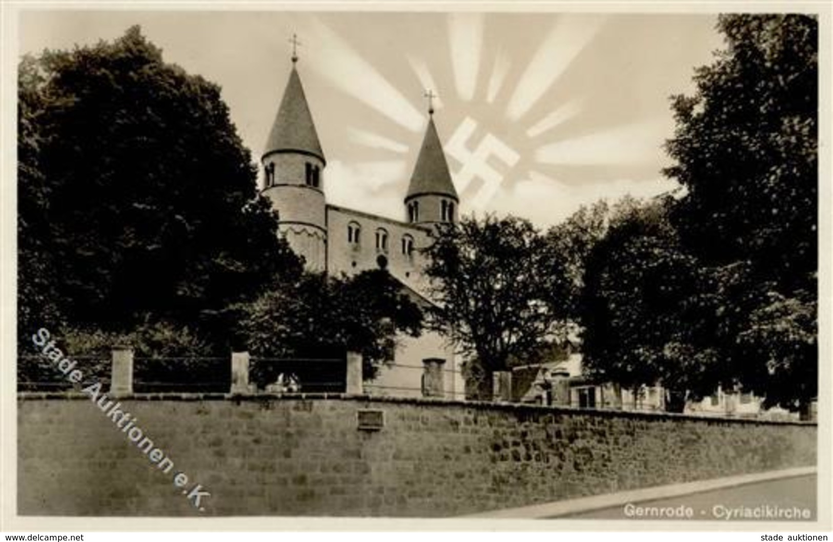 Aufgehende Sonne WK II - GERNRODE - Kampftschatzspende D. Sturms 12/165 I-II - Weltkrieg 1939-45