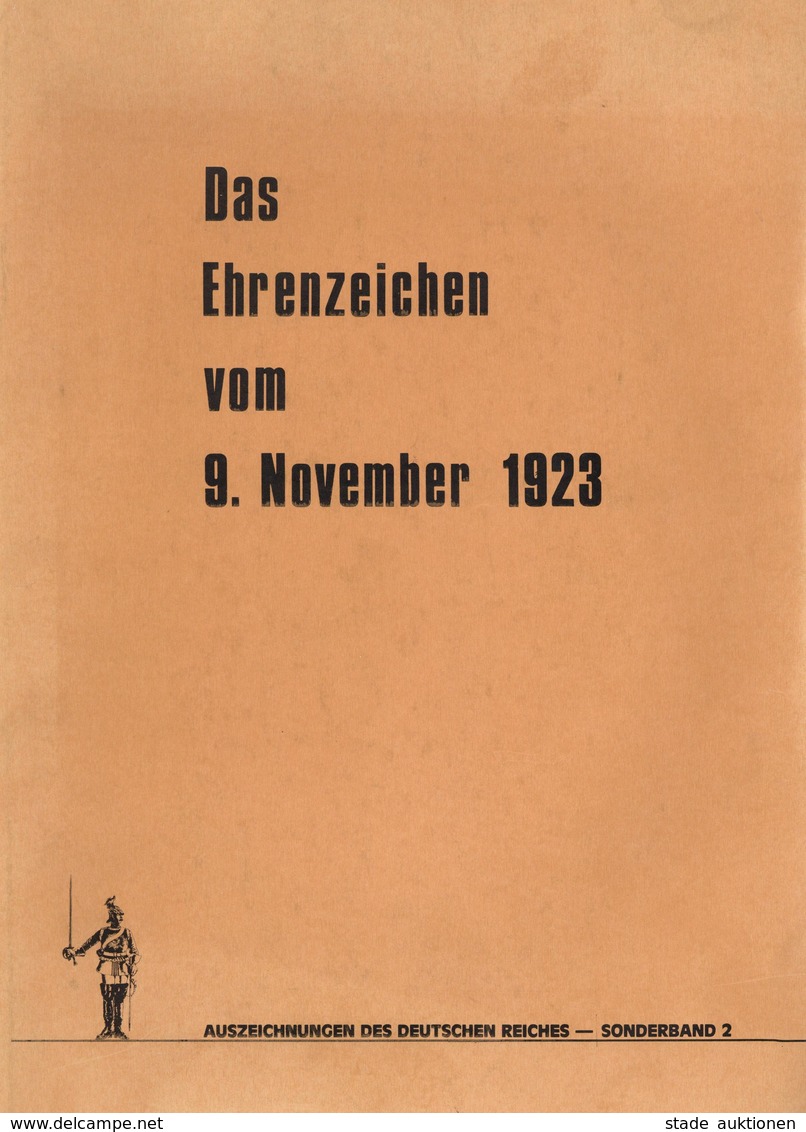 Buch WK II Das Ehrenzeichen Vom 9. November 1923 Blutorden Nachkriegsausgabe Patzwall, Klaus D. Militär-Verlag Patzwall  - Guerra 1939-45
