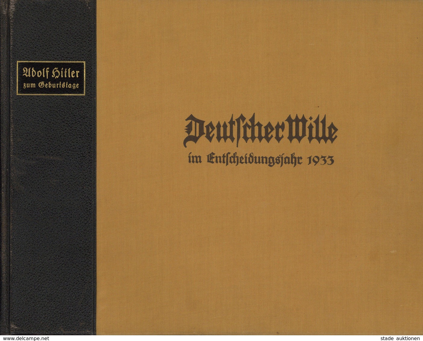 Buch WK II Deutscher Wille Im Entscheidungsjahr 1933 Hrsg. Otto Franke U. P. A. Merbach 1934 Verlag Deutscher Wille 279  - Weltkrieg 1939-45