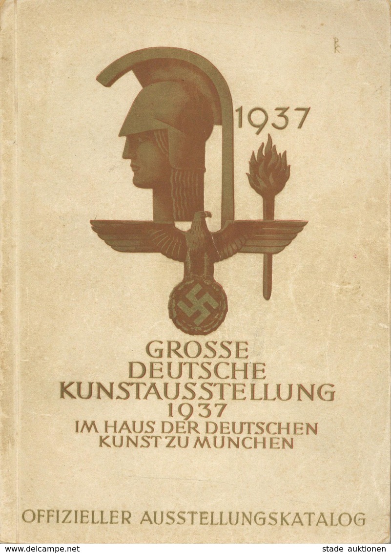 Buch WK II HDK Ausstellungskatalog 1937 Sehr Viele Abbildungen II - Guerra 1939-45