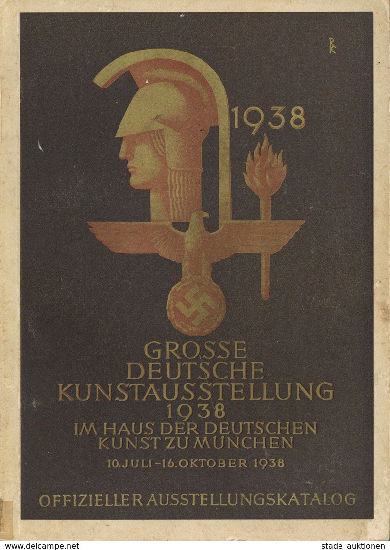 Buch WK II HDK Ausstellungskatalog 1938 Sehr Viele Abbildungen II - Guerra 1939-45