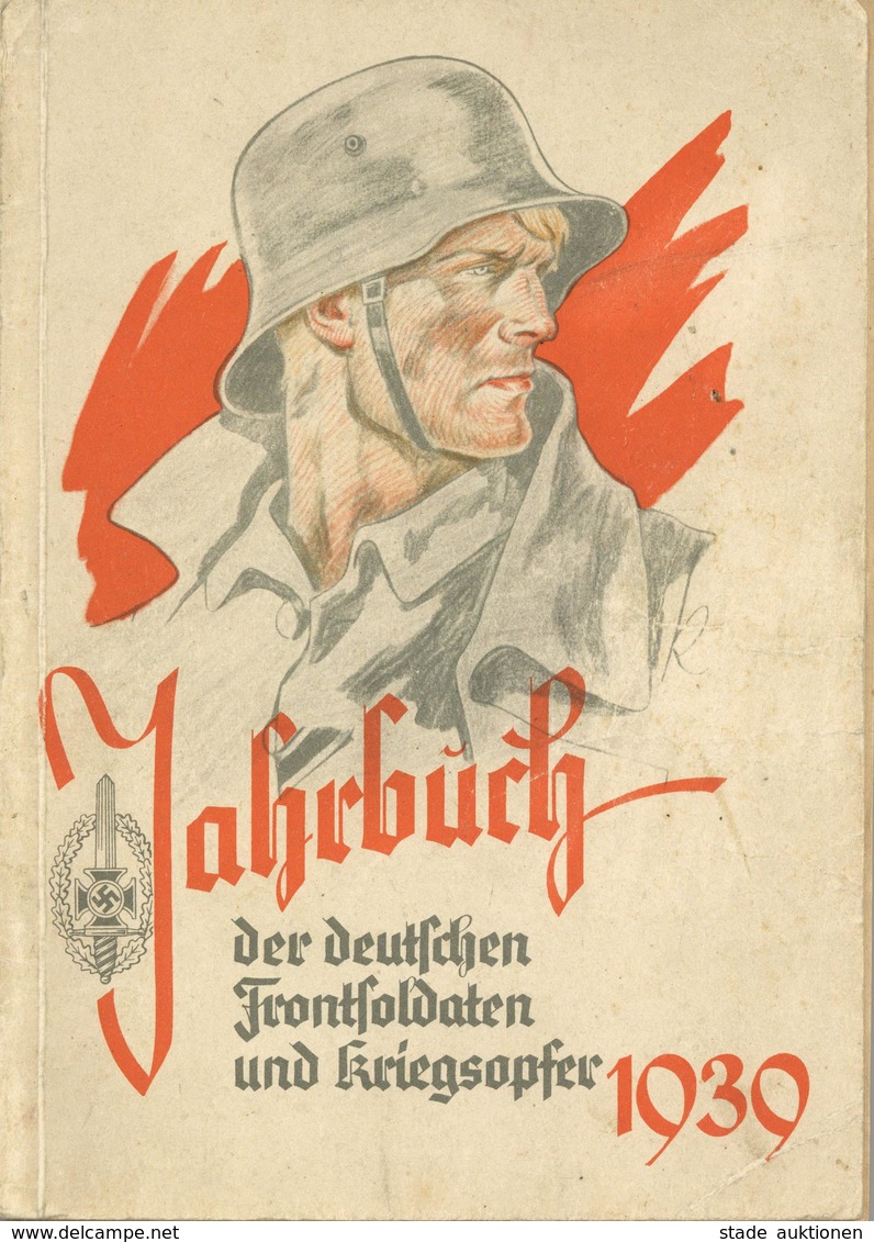 Buch WK II Jahrbuch Der Deutschen Frontsoldaten Und Kriegsopfer 1939 Verlag Deutsche Kriegsopferversorgung 196 Seiten Vi - Weltkrieg 1939-45