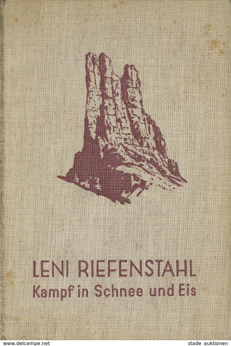 Buch WK II Kampf In Schnee Und Eis Riefenstahl, Leni 1933 Verlag Hesse & Becker 115 Seiten Mit 155 Bildern II (Einband B - Oorlog 1939-45